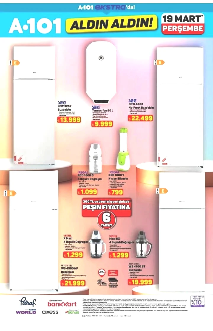 Efsane Tefal ürünleri A101 Online’a özel fiyatlarla: 31 Mart’a kadar A101 Ekstra’da! - Sayfa 9