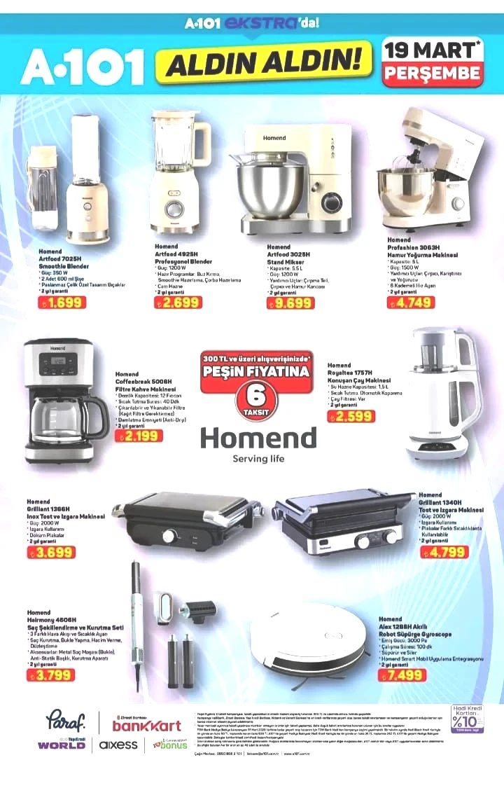 Efsane Tefal ürünleri A101 Online’a özel fiyatlarla: 31 Mart’a kadar A101 Ekstra’da! - Sayfa 13