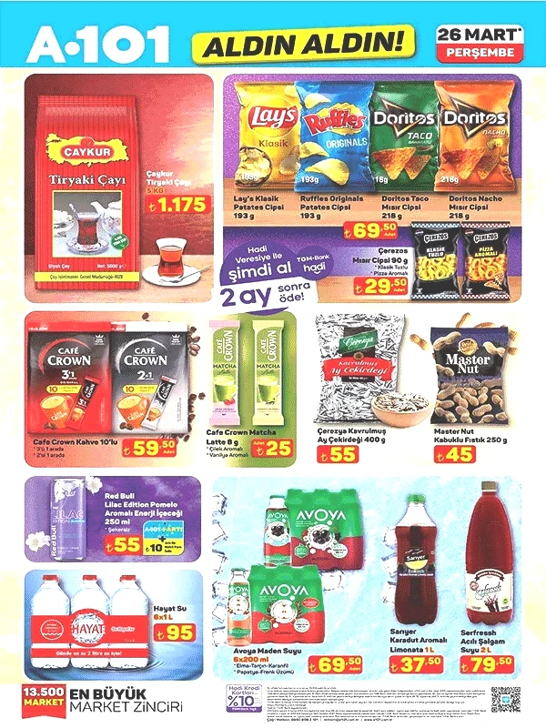 A 101 AKTÜEL ÜRÜNLER KATALOĞU 26 MART 2026
