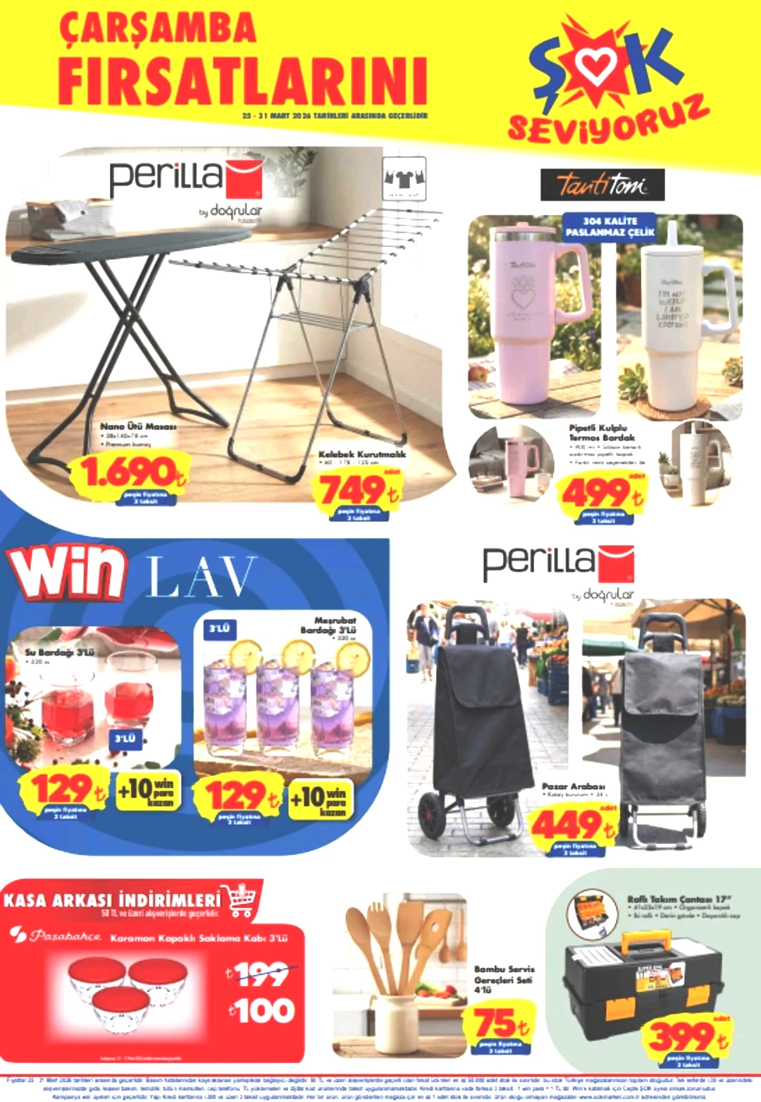 ŞOK'a Armani kol saati geliyor! 25 Mart 2026 ŞOK aktüel katalog yayınlandı! 6