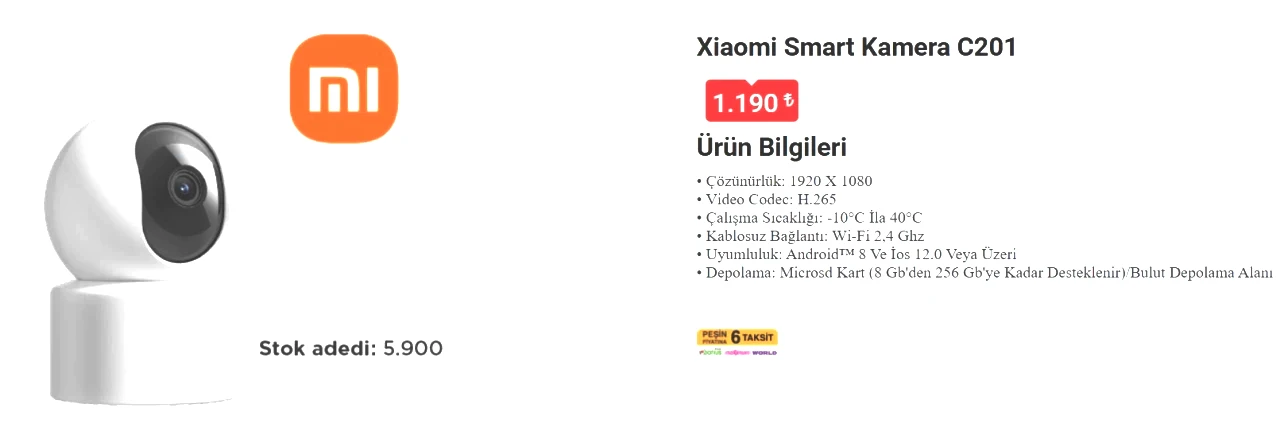 Eviniz artık telefonunuzun ucunda: 27 Mart Cuma BİM’e Xiaomi Smart Kamera geliyor! - Sayfa 6