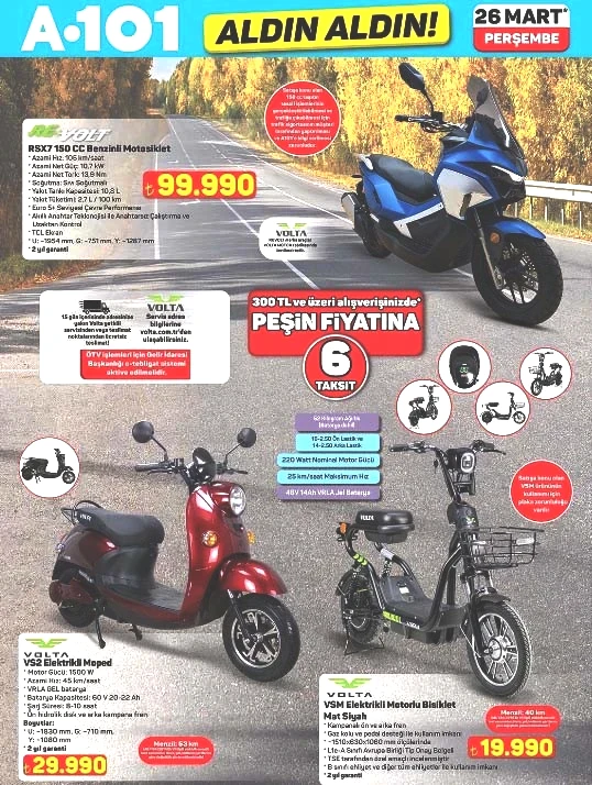 A101 ALDIN ALDIN AFİŞİ ÜRÜNLERİ