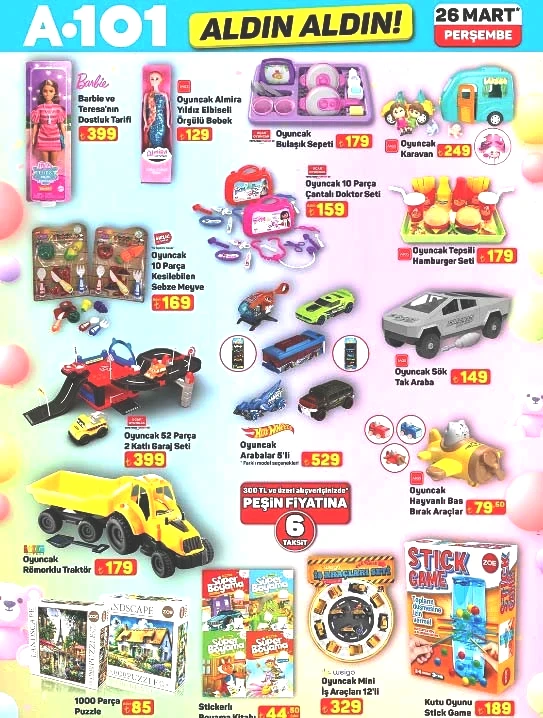 A101 ALDIN ALDIN AKTÜEL İNDİRİM KATALOĞU 26 MART 2026 || A101 afişi bu hafta ürünleri neler A101 broşürü ile oyuncu koltuğu, buzdolabı, çapa motoru, mantar LED masa lambası geliyor...