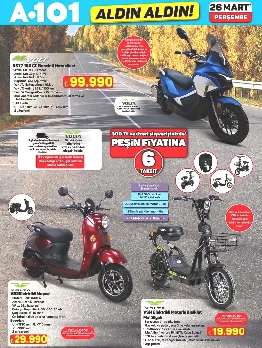 A101’DE BU HAFTA | A101 26 Mart 2026 aktüel indirim kataloğu yayınlandı! Çok uyguna ürünler