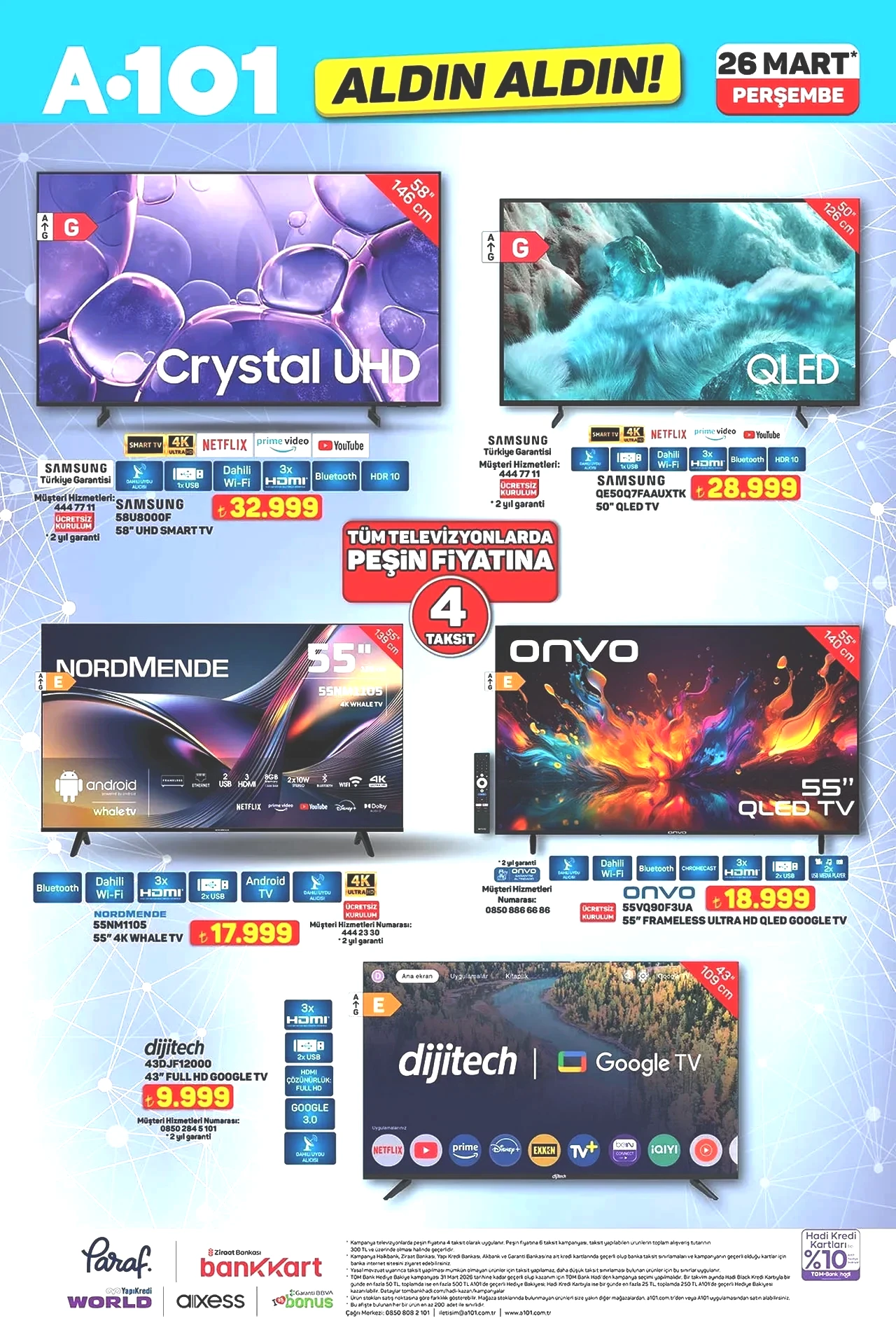 A101 aktüel kataloğu bugün satışta! Katlanabilir koşu bandı, titreşimli spor aleti ve onlarca ürün dikkat çekti