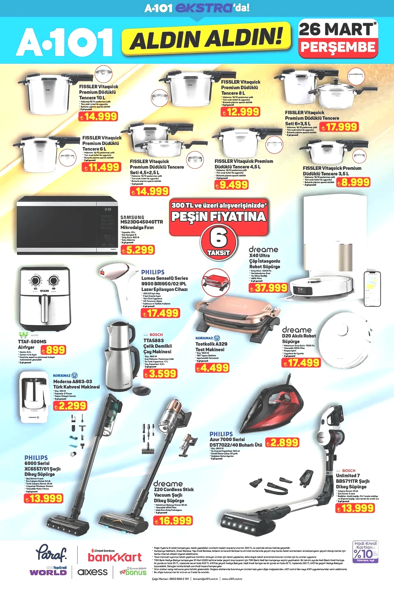 A101 aktüel kataloğu bugün satışta! Katlanabilir koşu bandı, titreşimli spor aleti ve onlarca ürün dikkat çekti