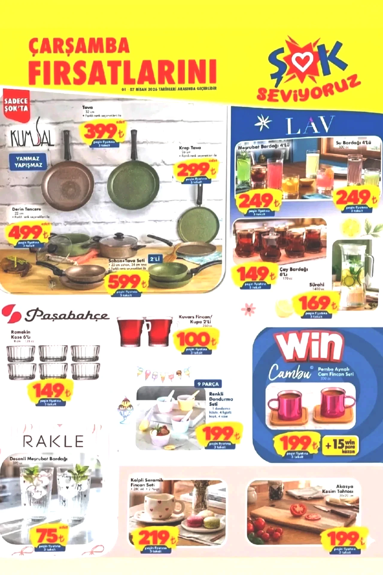 ŞOK Aktüel Ürünler Kataloğu 1-7 Nisan 2026! Makyaj aynası, tencere, oyuncu kulaklığı, tost makinesi ve elektrikli süpürge geliyor