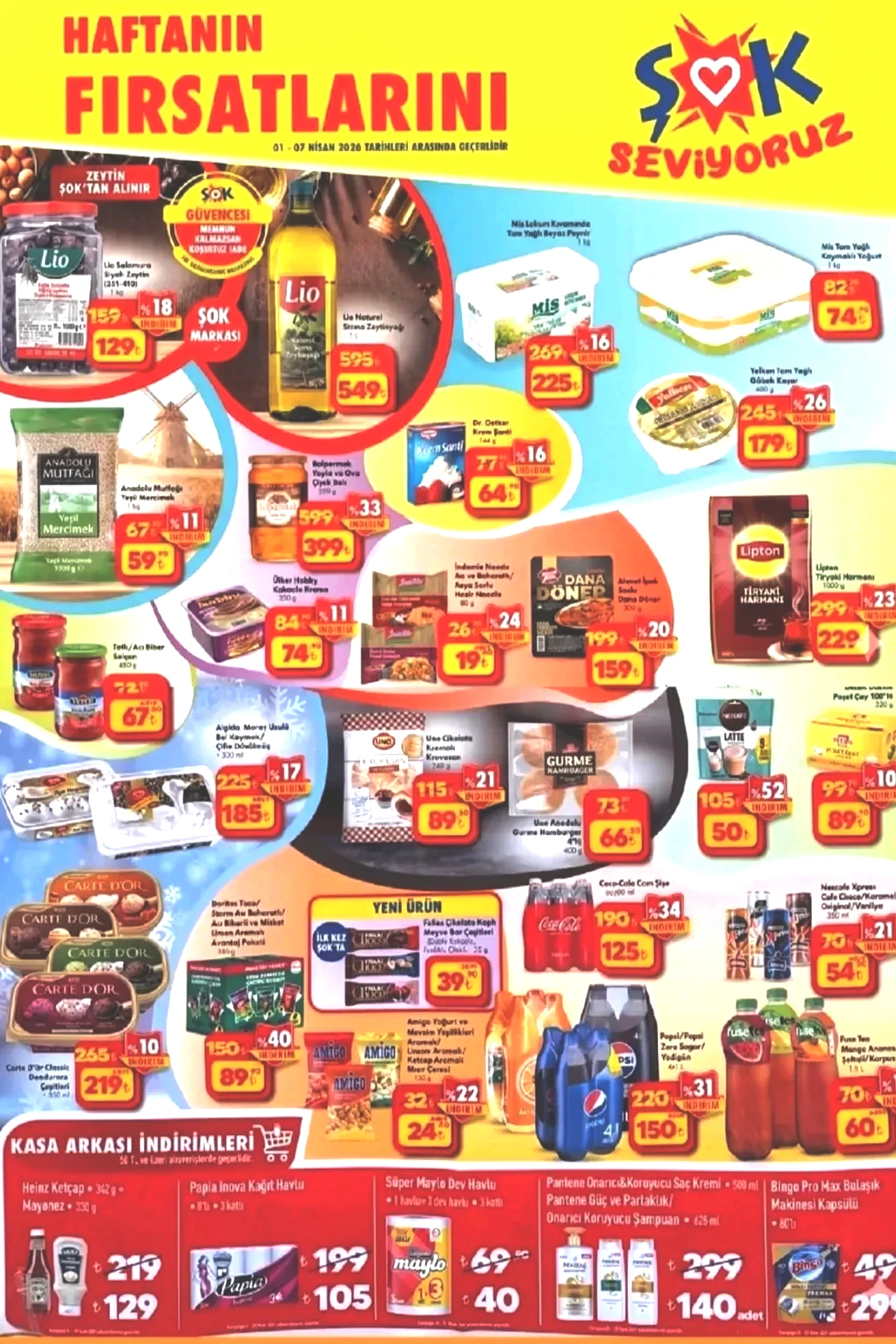 ŞOK Aktüel Ürünler Kataloğu 1-7 Nisan 2026! Makyaj aynası, tencere, oyuncu kulaklığı, tost makinesi ve elektrikli süpürge geliyor