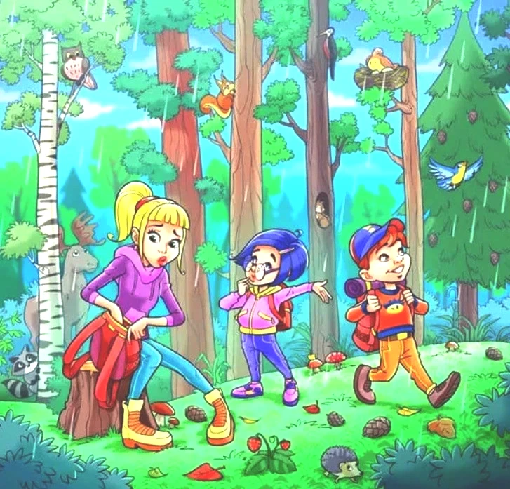 Zihin açıcı zeka testi: Ormandaki kayıp şemsiyeyi bulabilir misin? - Resim: 1