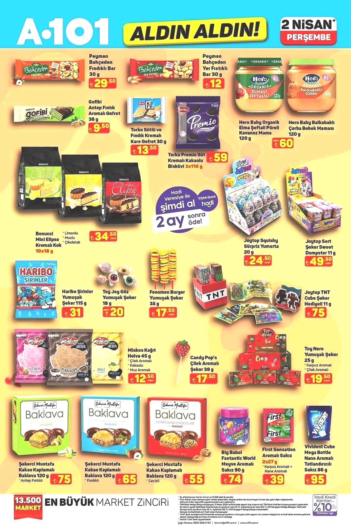 2 NİSAN A101 ALDIN ALDIN AKTÜEL KATALOĞU