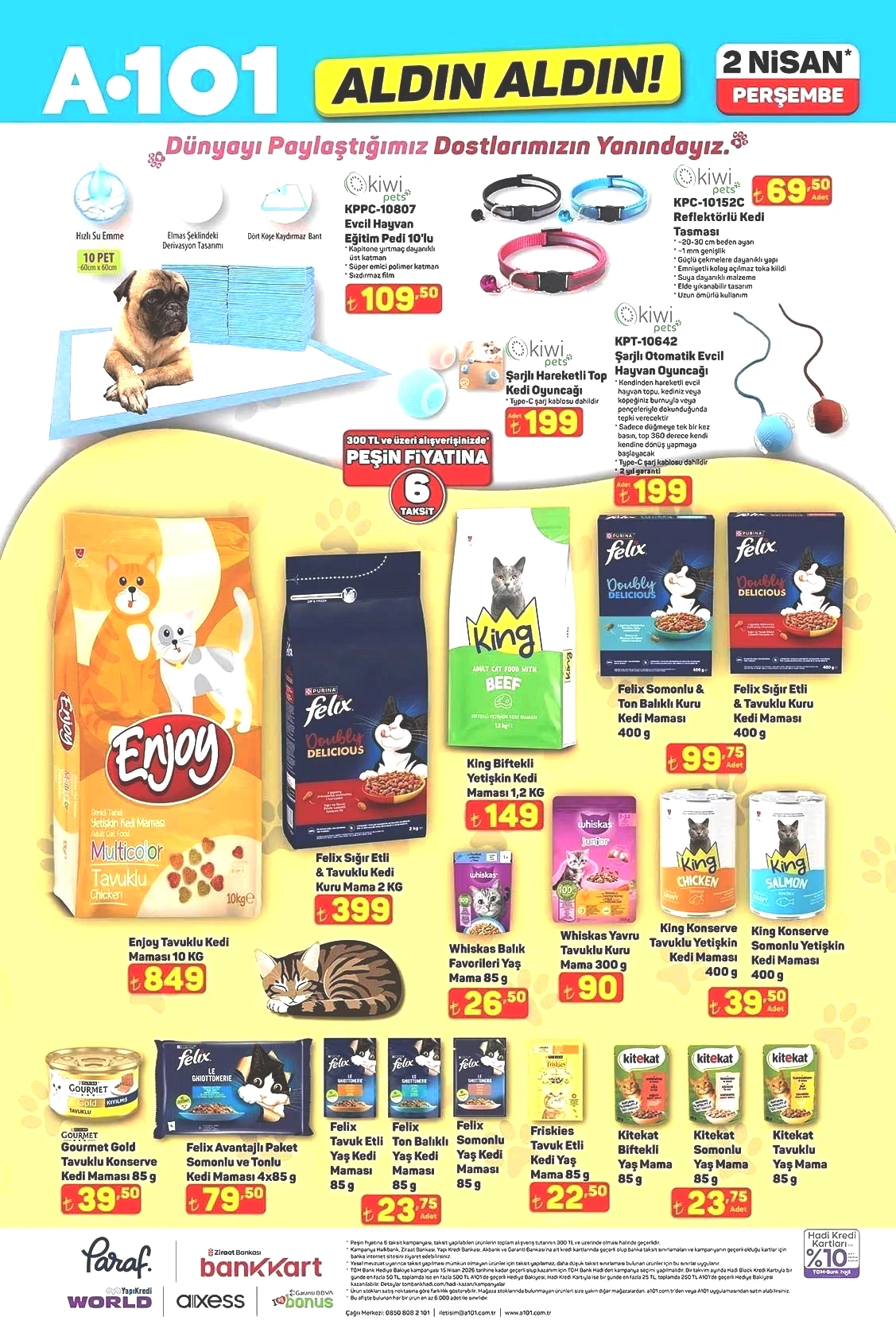 2 NİSAN A101 ALDIN ALDIN AKTÜEL KATALOĞU