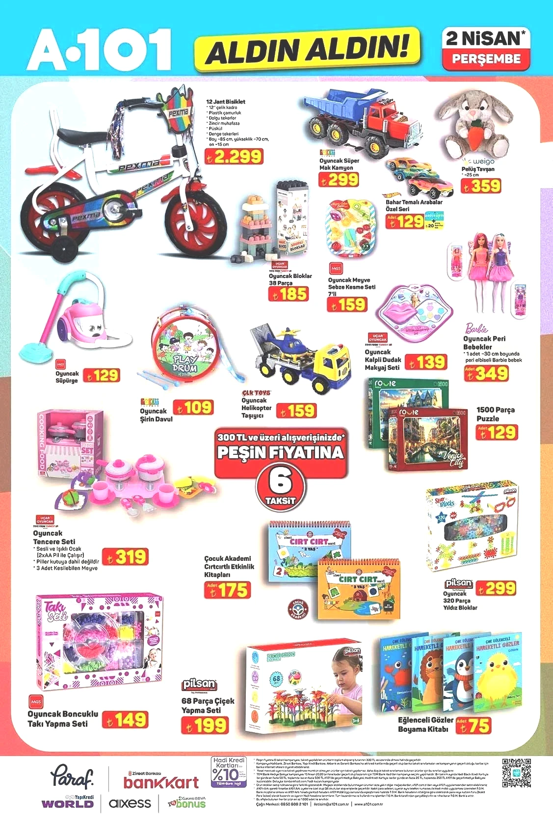 2 NİSAN A101 ALDIN ALDIN AKTÜEL KATALOĞU