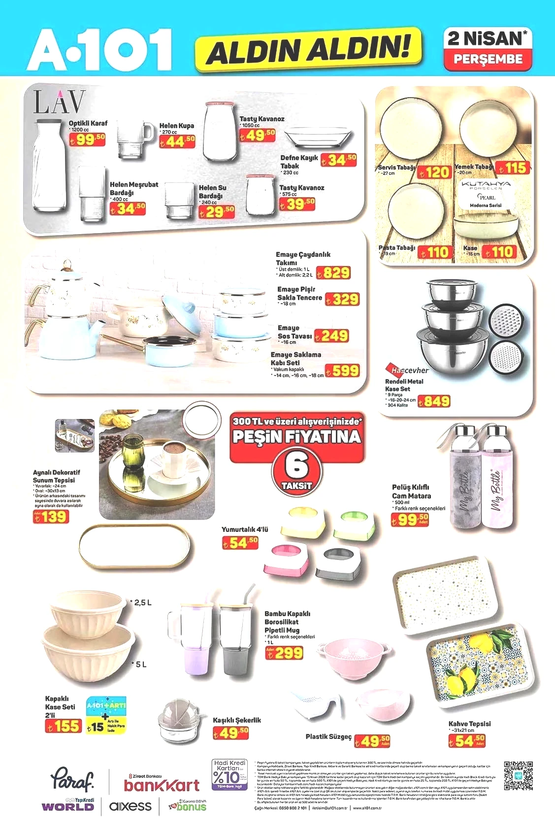 2 NİSAN A101 ALDIN ALDIN AKTÜEL KATALOĞU