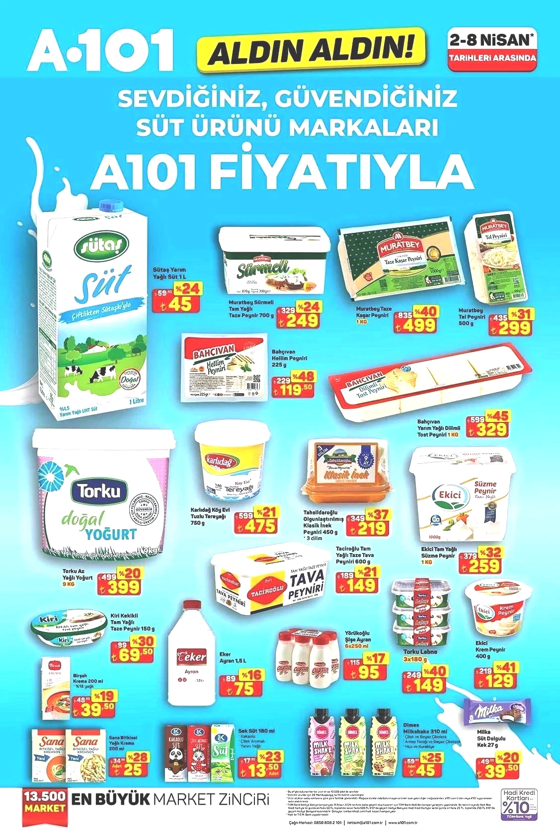 2 NİSAN A101 ALDIN ALDIN AKTÜEL KATALOĞU