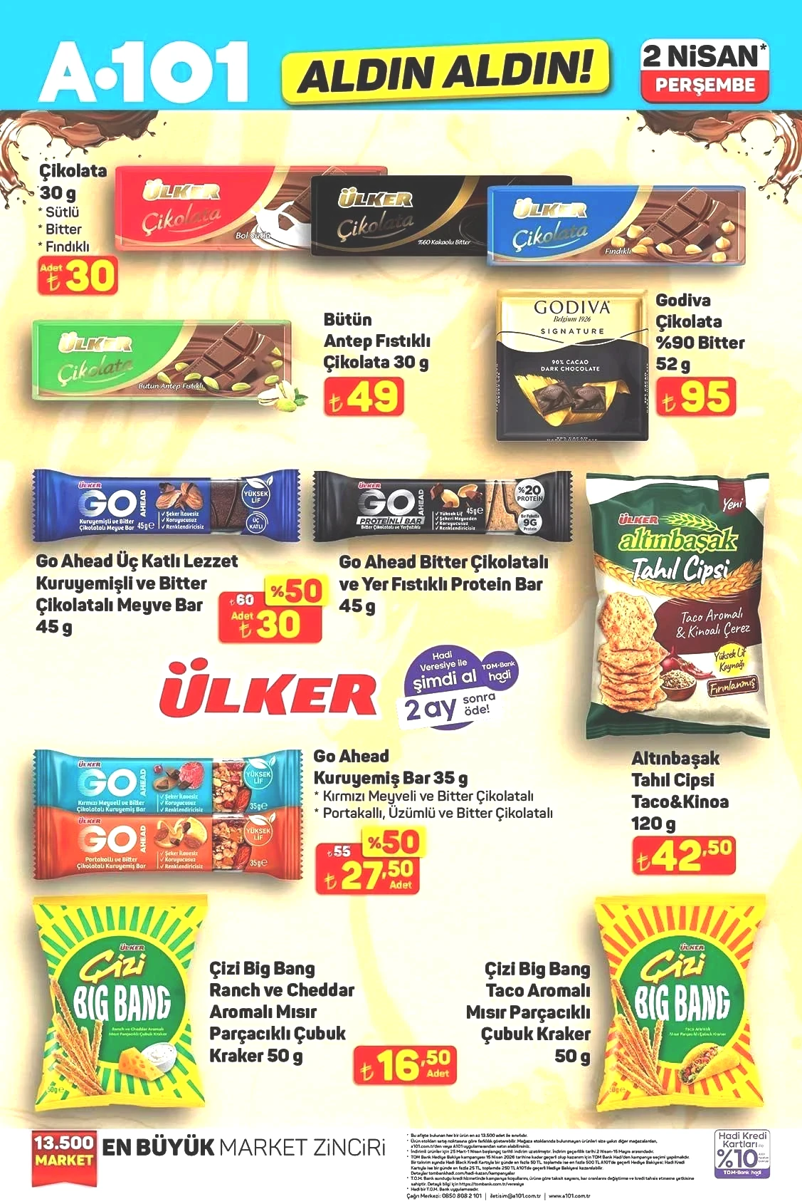 2 NİSAN A101 ALDIN ALDIN AKTÜEL KATALOĞU