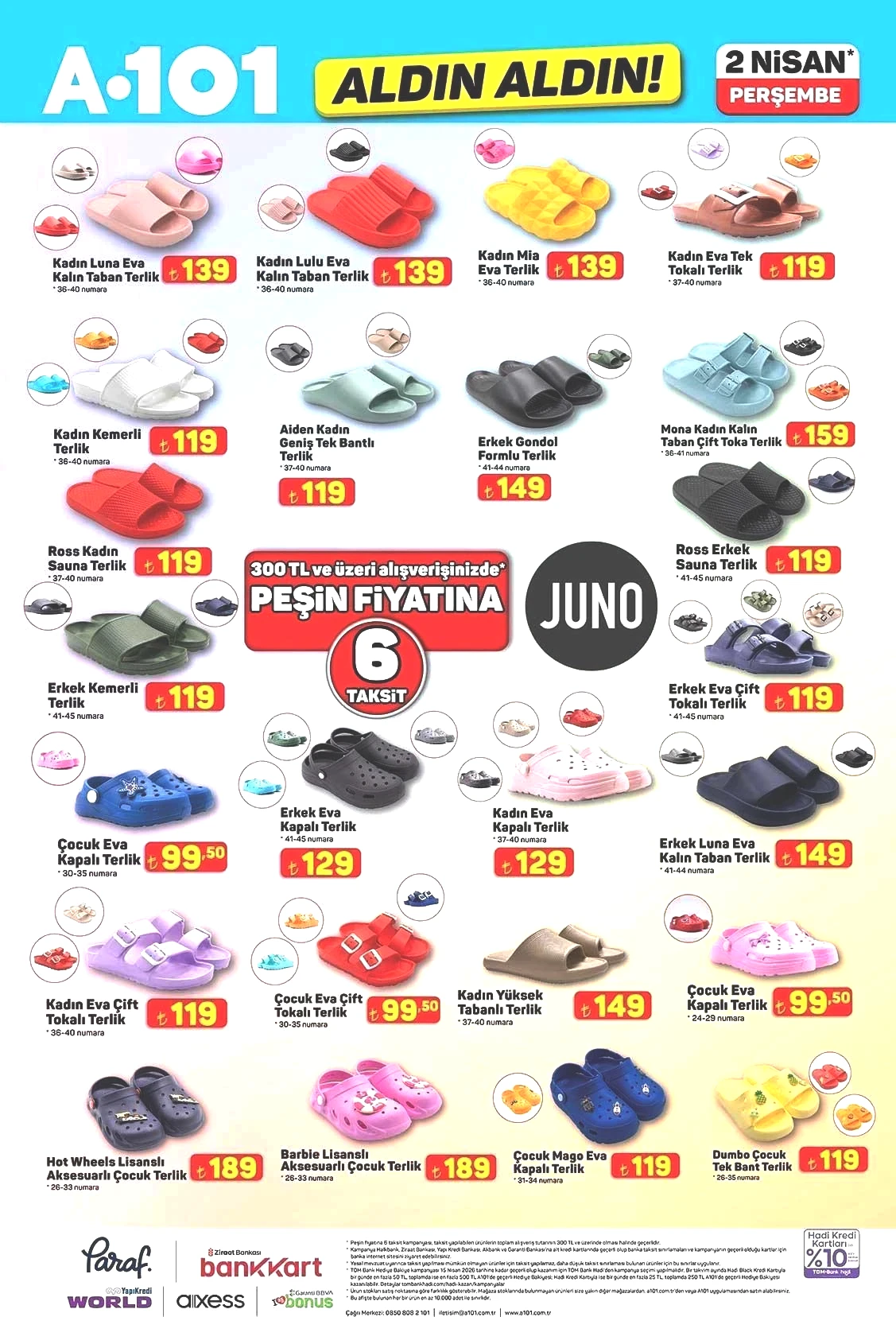 2 NİSAN A101 ALDIN ALDIN AKTÜEL KATALOĞU