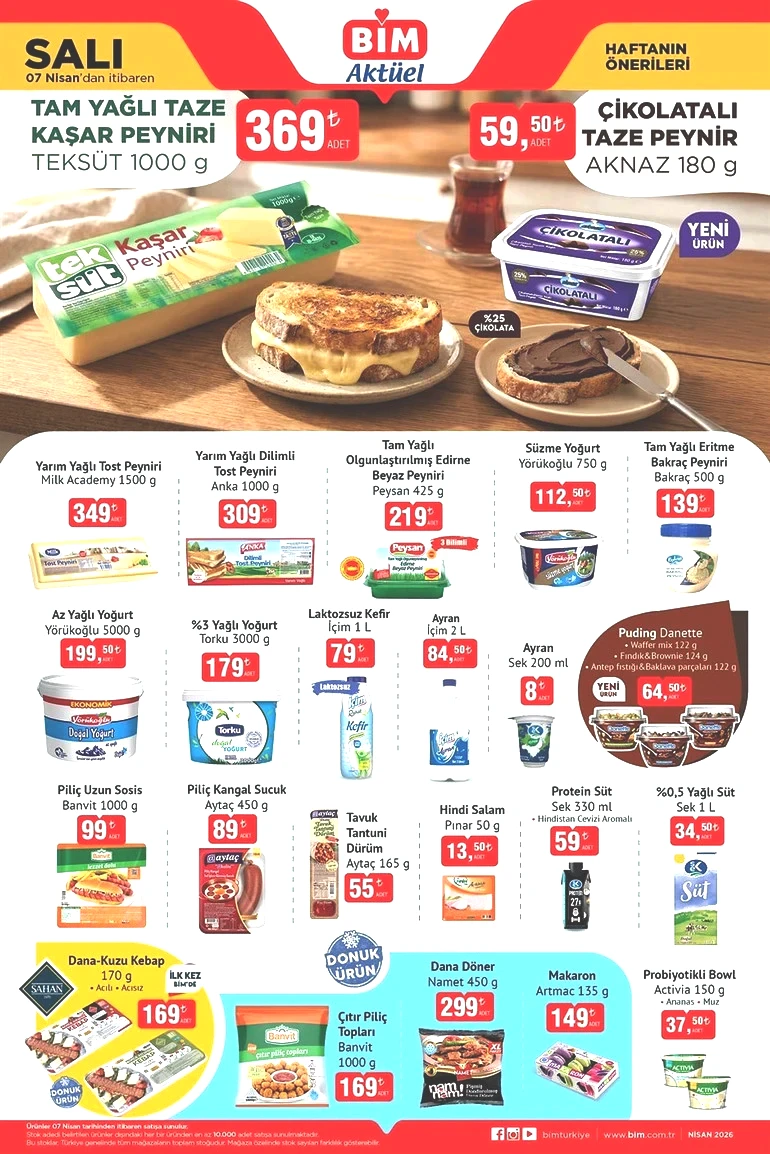 BİM Aktüel Kataloğu Yayınlandı! İşte Fırsatlarla Dolu 7-10 Nisan 2026 BİM Aktüel Kataloğu...  resim: 0