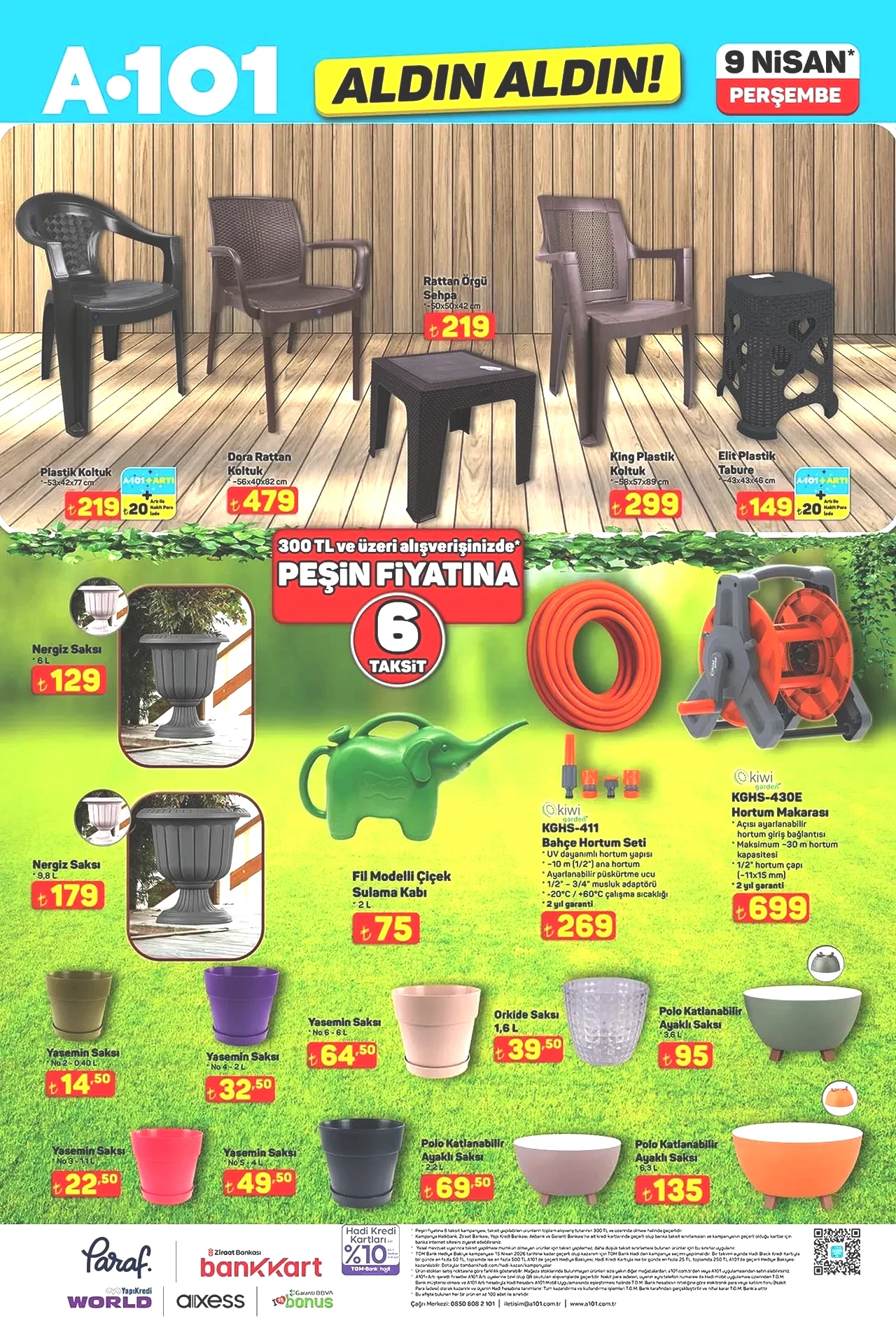 A101’ de bu hafta neler var? 9 Nisan A101 aktüel ürünler kataloğu