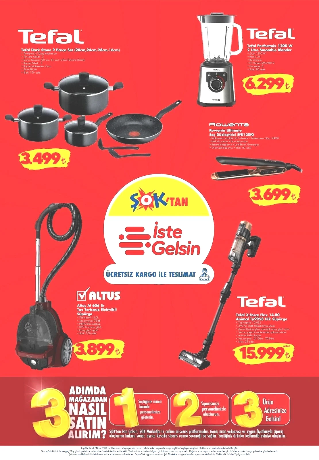 ŞOK 4-7 NİSAN AKTÜEL KATALOĞU ŞOK 4-7 NİSAN AKTÜEL KATALOĞU