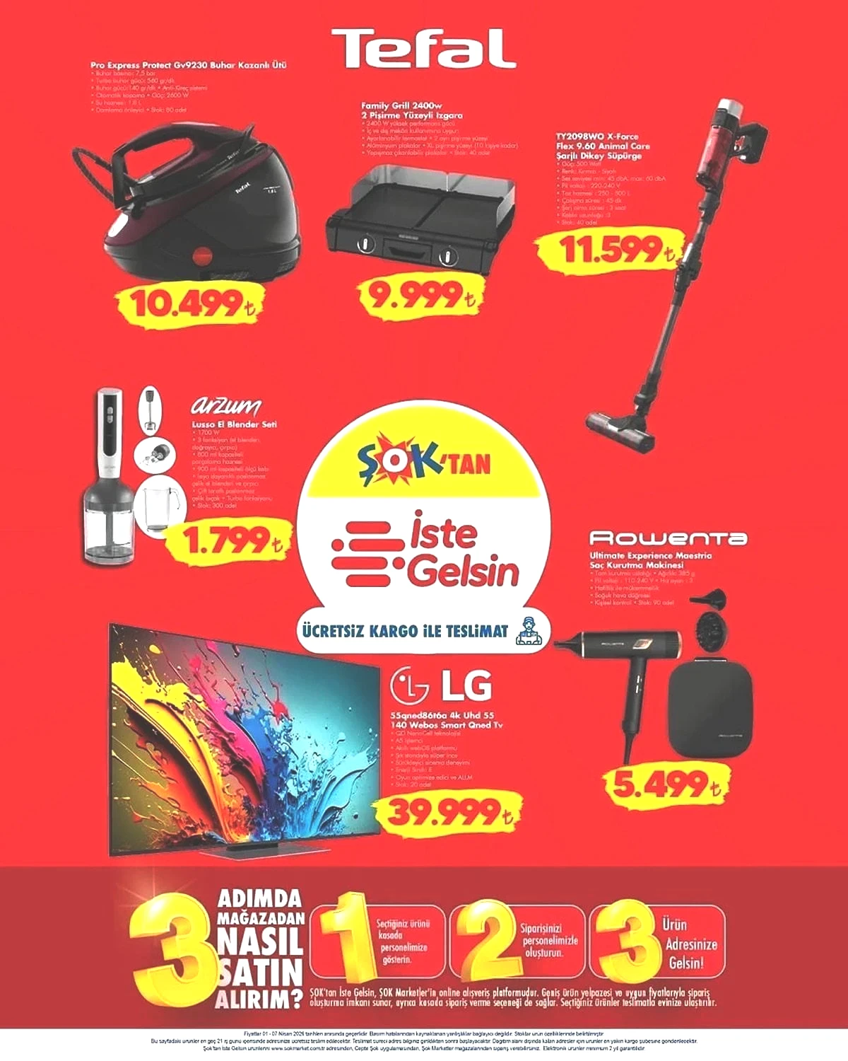 1-7 NİSAN ŞOK AKTÜEL İNDİRİMLERİ 1-7 NİSAN ŞOK AKTÜEL İNDİRİMLERİ