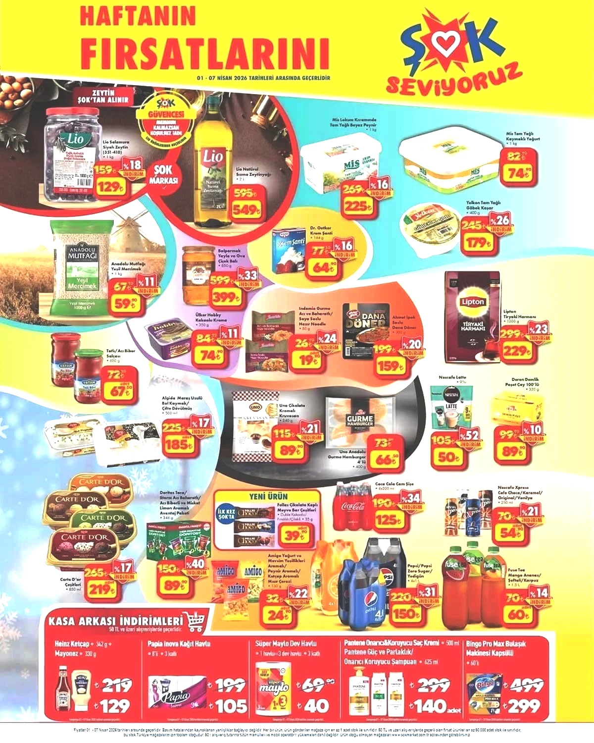 1-7 NİSAN ŞOK AKTÜEL İNDİRİMLERİ 1-7 NİSAN ŞOK AKTÜEL İNDİRİMLERİ