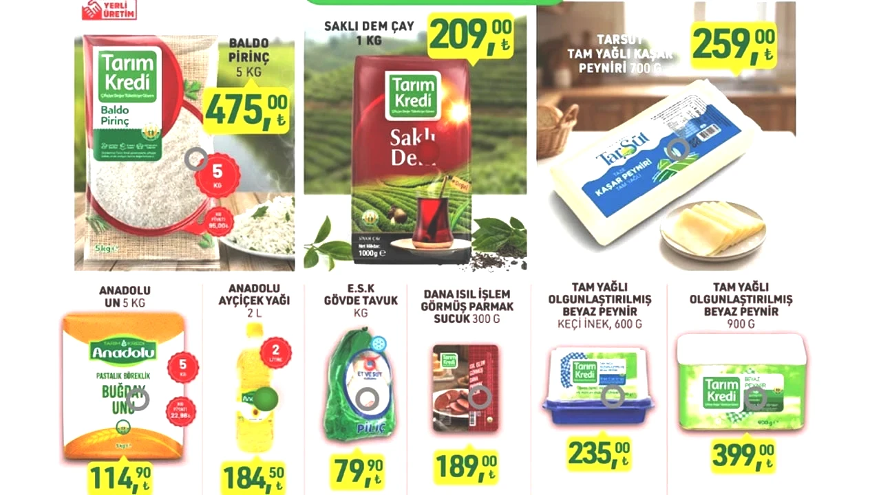 Foto - İşte indirimli ürünler! KOOP Market’ten hafta sonuna özel fırsat