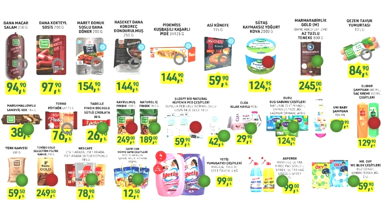 Foto - İşte indirimli ürünler! KOOP Market’ten hafta sonuna özel fırsat